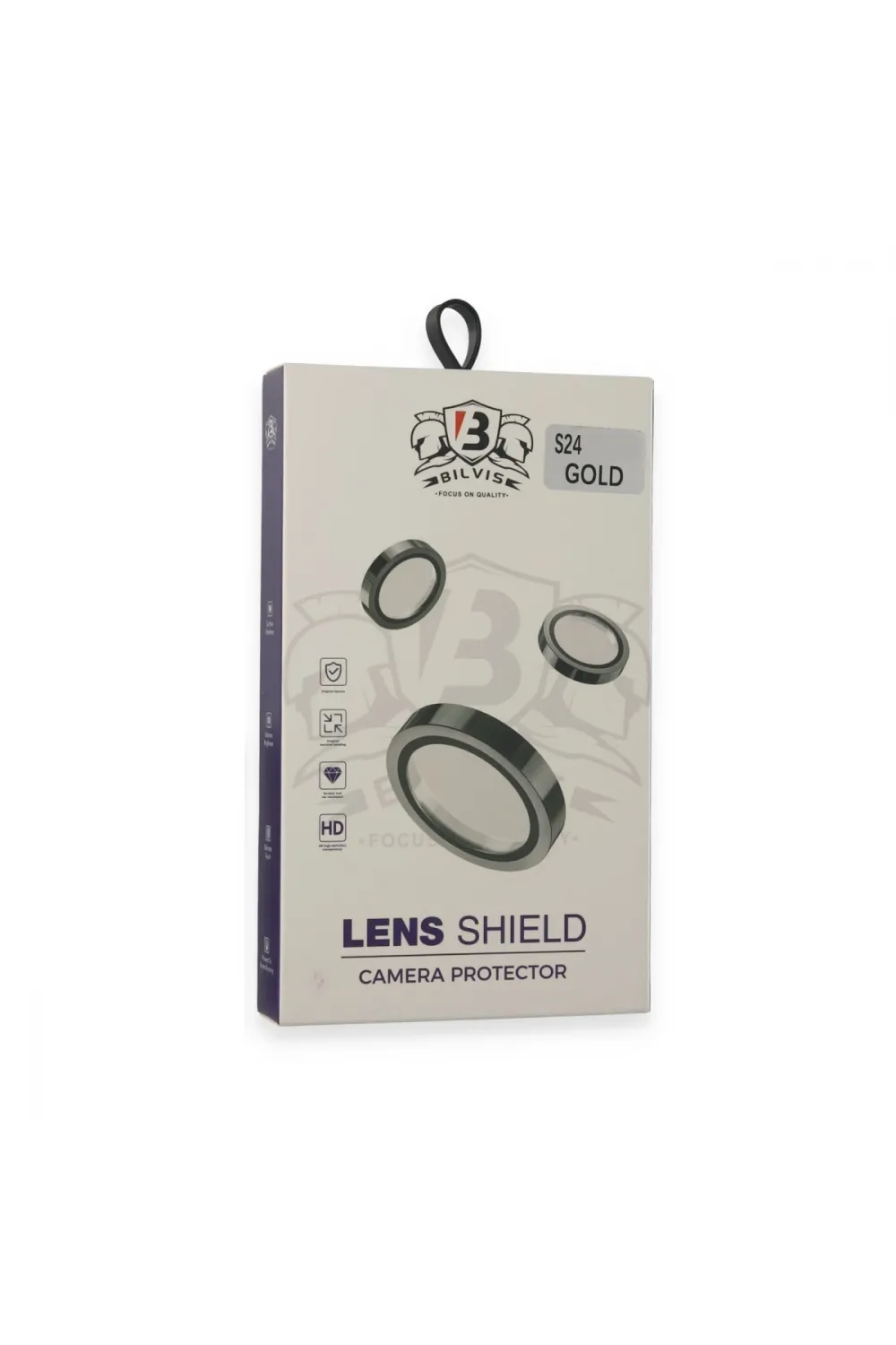 Samsung Galaxy S24 Bilvis Titan Kamera Lens - Gold