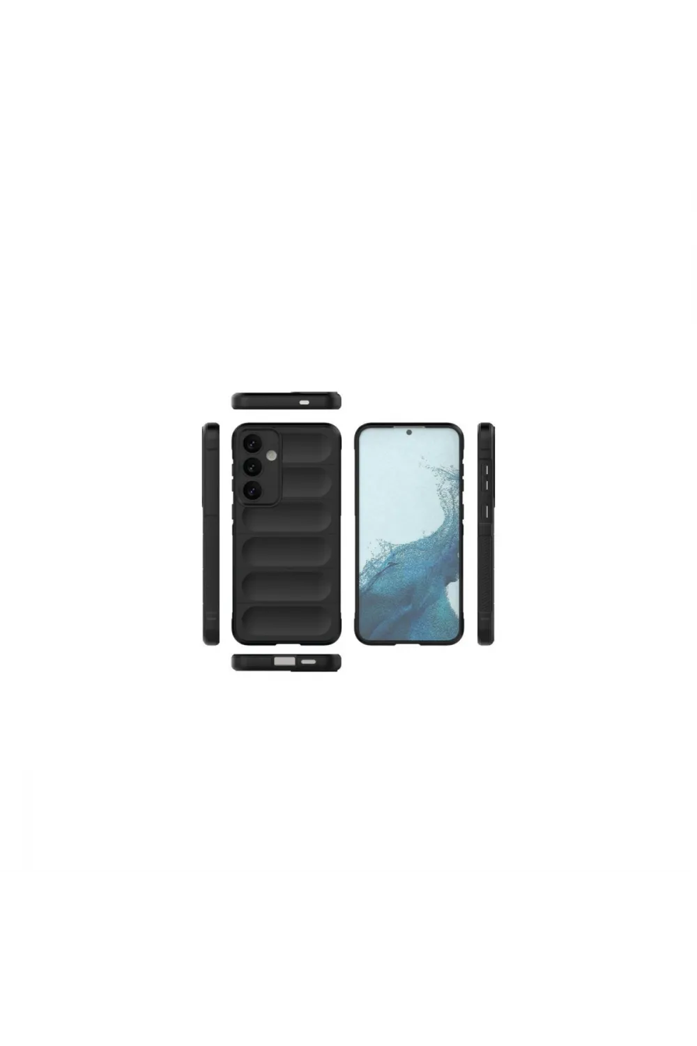 Samsung Galaxy S24 Fe Kılıf Optimum Silikon - Siyah