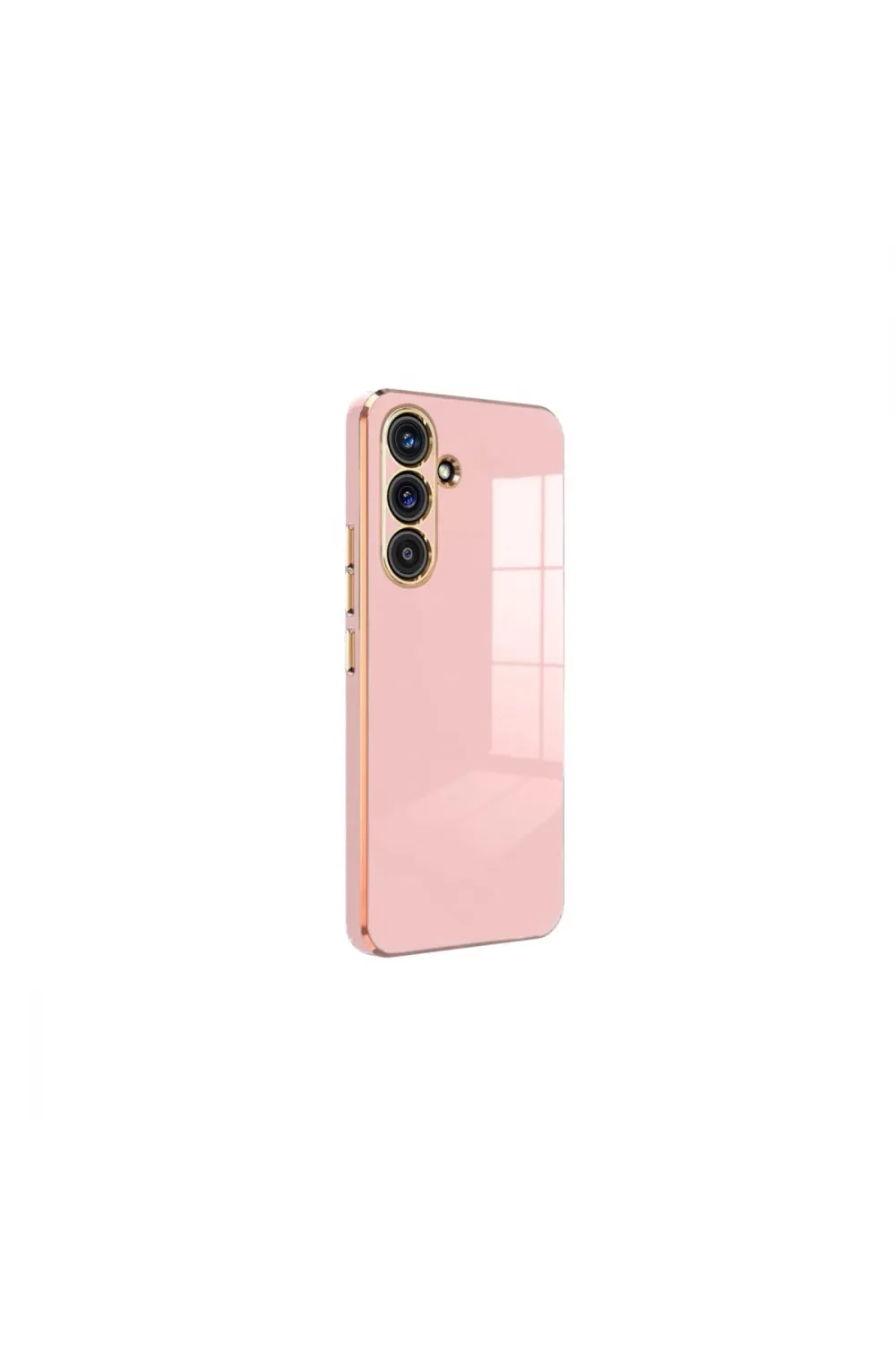 Samsung Galaxy S24 Fe Kılıf Volet Silikon - Pembe