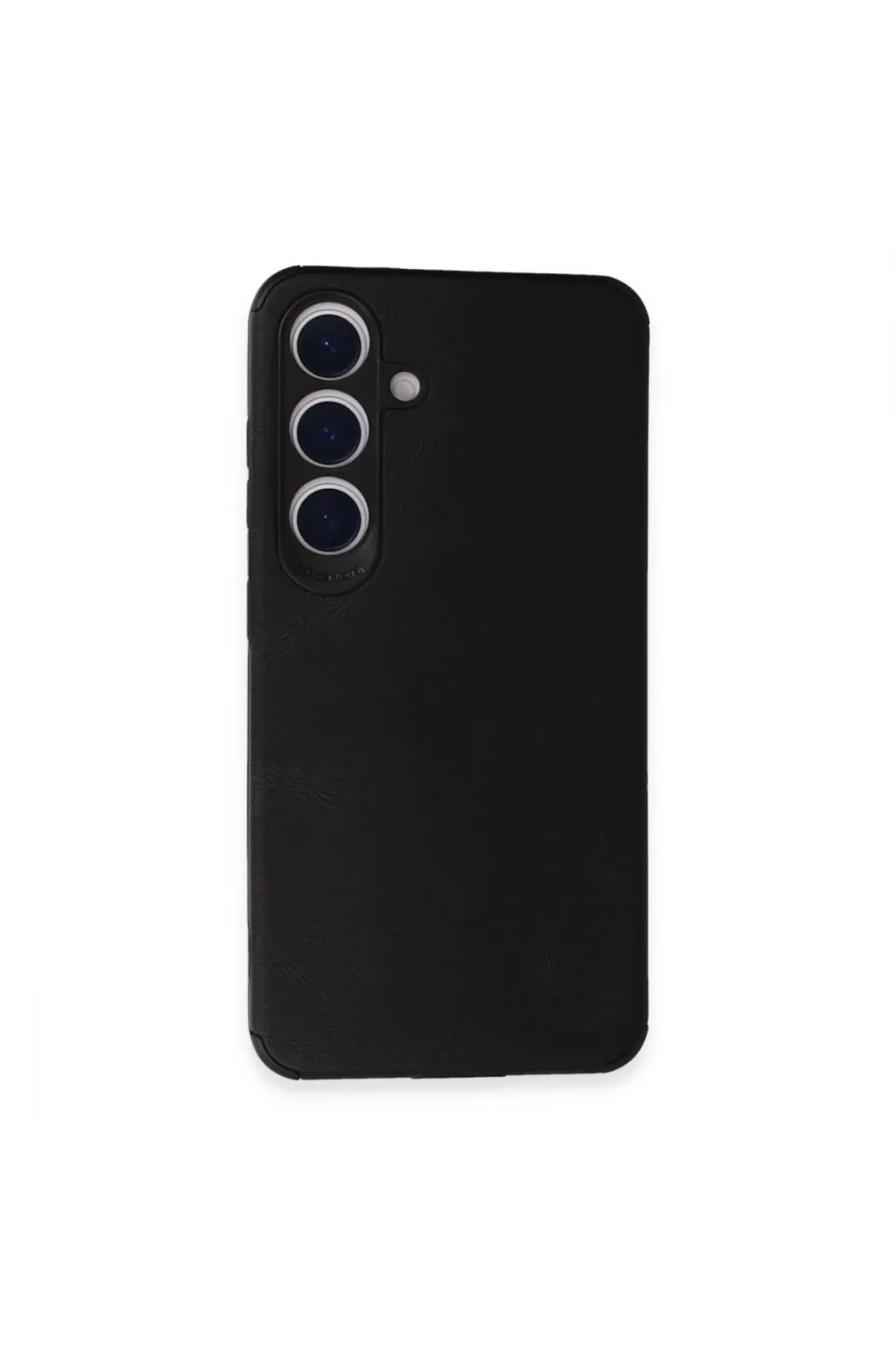 Samsung Galaxy S24 Kılıf Loop Deri Silikon - Siyah