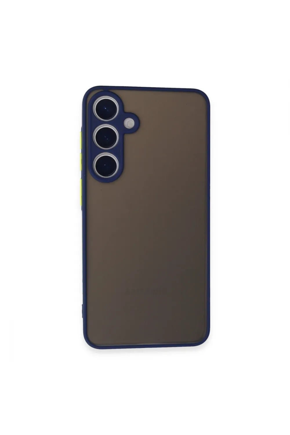 Samsung Galaxy S24 Kılıf Montreal Silikon Kapak - Lacivert
