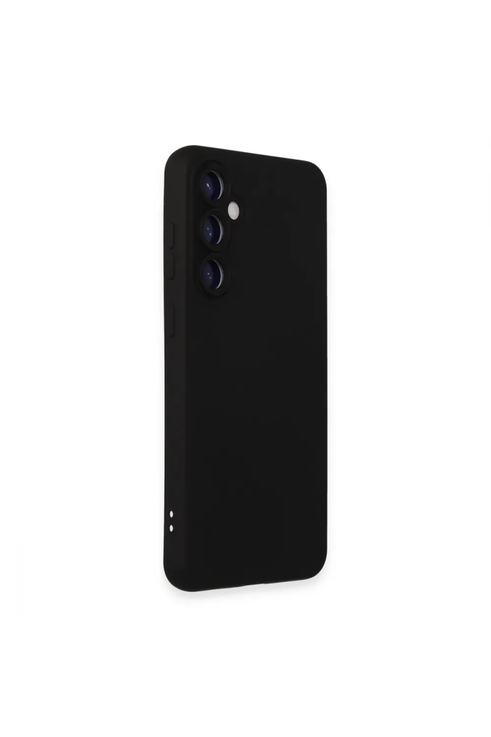 Samsung Galaxy S24 Kılıf Nano İçi Kadife Silikon - Siyah