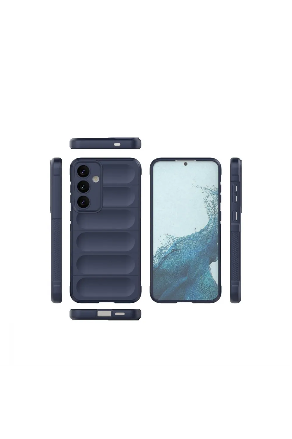 Samsung Galaxy S24 Kılıf Optimum Silikon - Lacivert