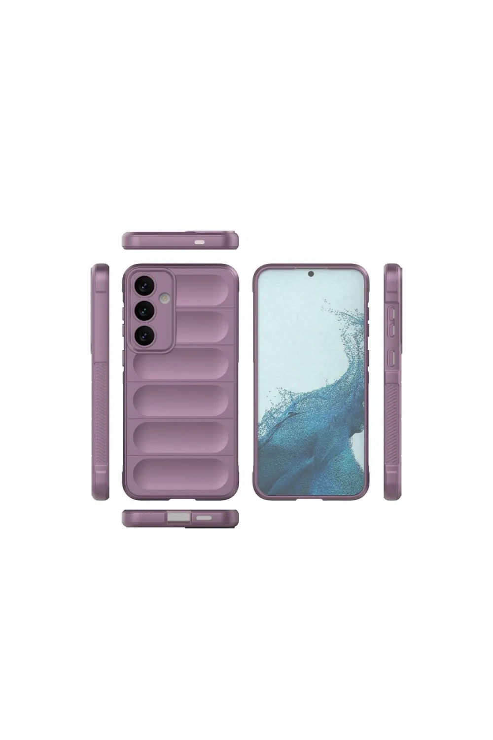 Samsung Galaxy S24 Kılıf Optimum Silikon - Mor