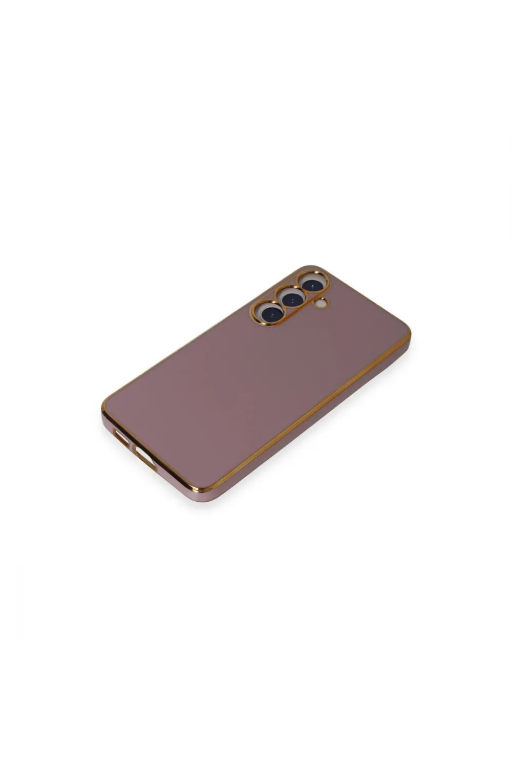 Samsung Galaxy S24 Kılıf Volet Silikon - Mor