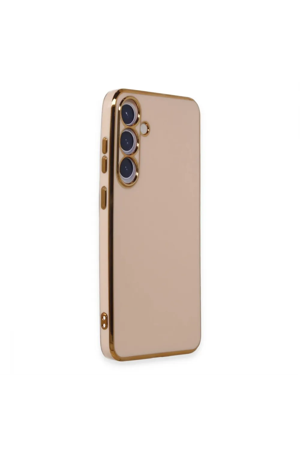 Samsung Galaxy S24 Plus Kılıf Volet Silikon - Pembe
