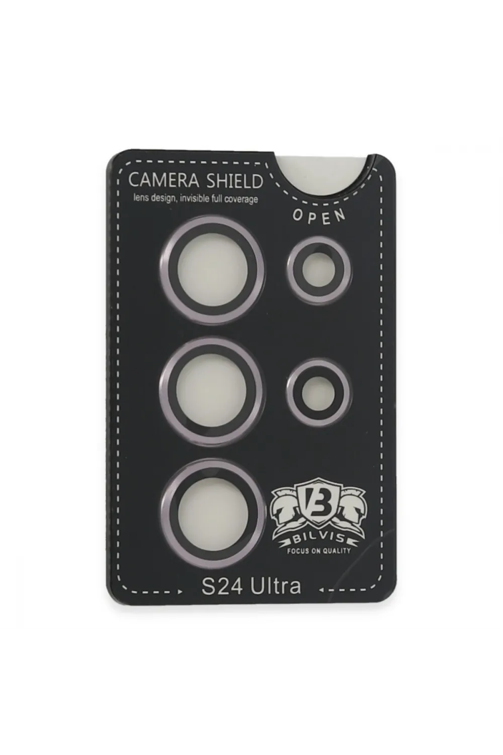 Samsung Galaxy S24 Ultra Bilvis Titan Kamera Lens - Derin Mor