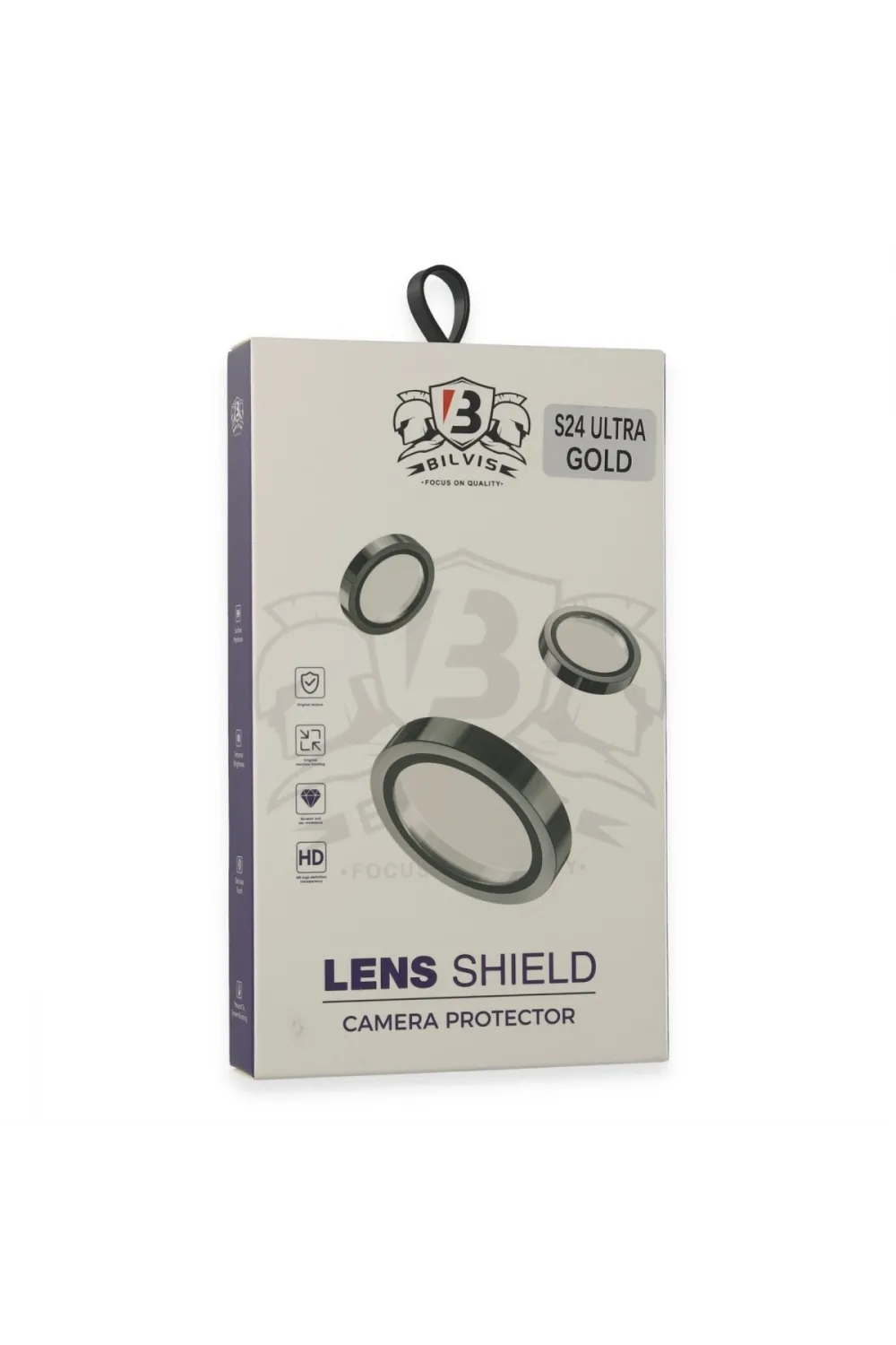 Samsung Galaxy S24 Ultra Bilvis Titan Kamera Lens - Gold
