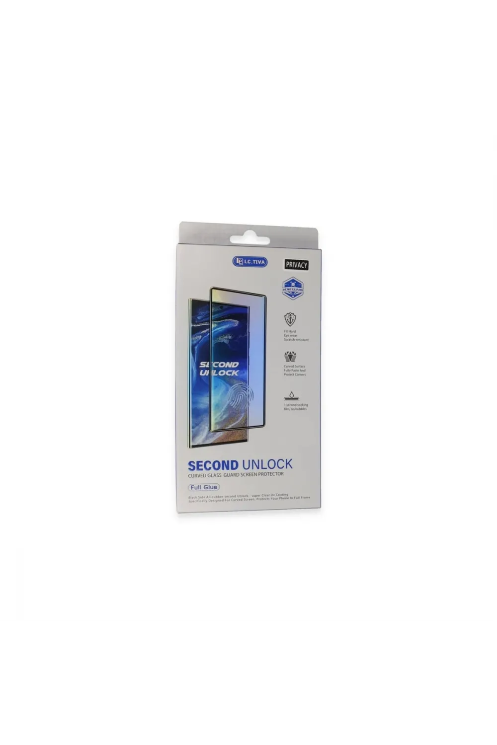 Samsung Galaxy S24 Ultra Durable Full Glue Curved Hayalet Cam