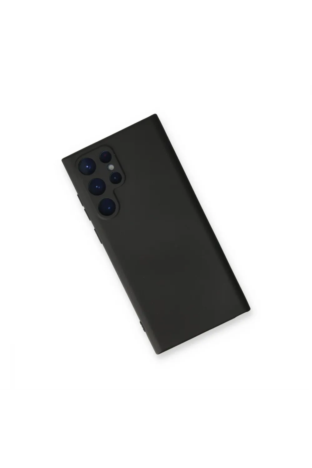 Samsung Galaxy S24 Ultra Kılıf Nano İçi Kadife Silikon - Siyah