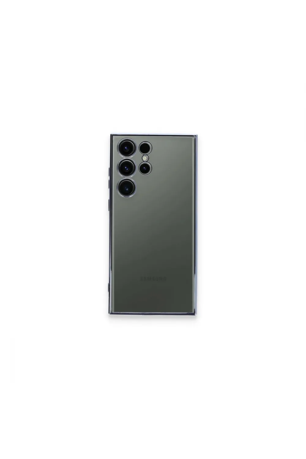 Samsung Galaxy S24 Ultra Kılıf Razer Lensli Silikon - Gold