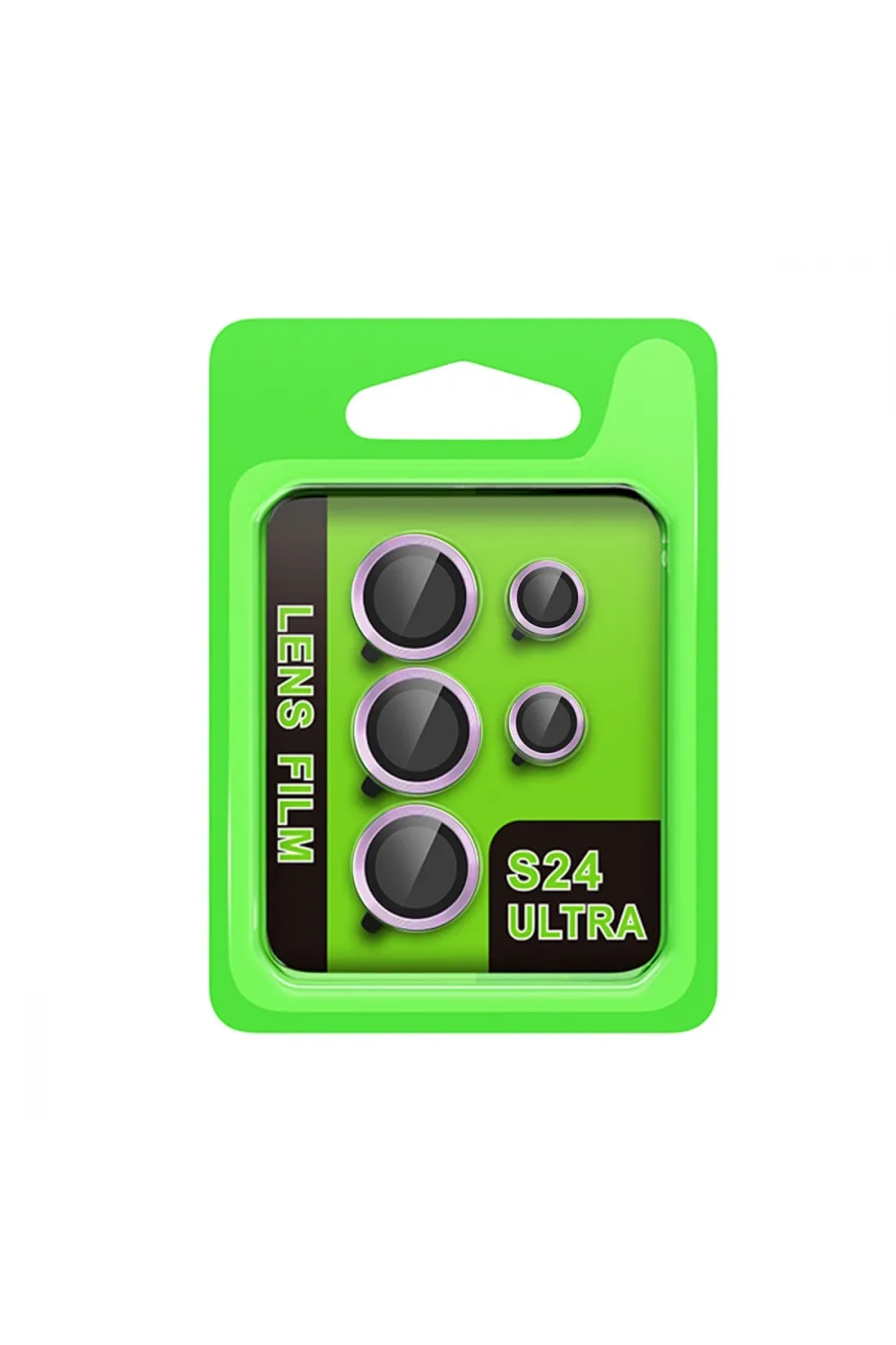 Samsung Galaxy S24 Ultra Raze Metal Kamera Lens - Mor