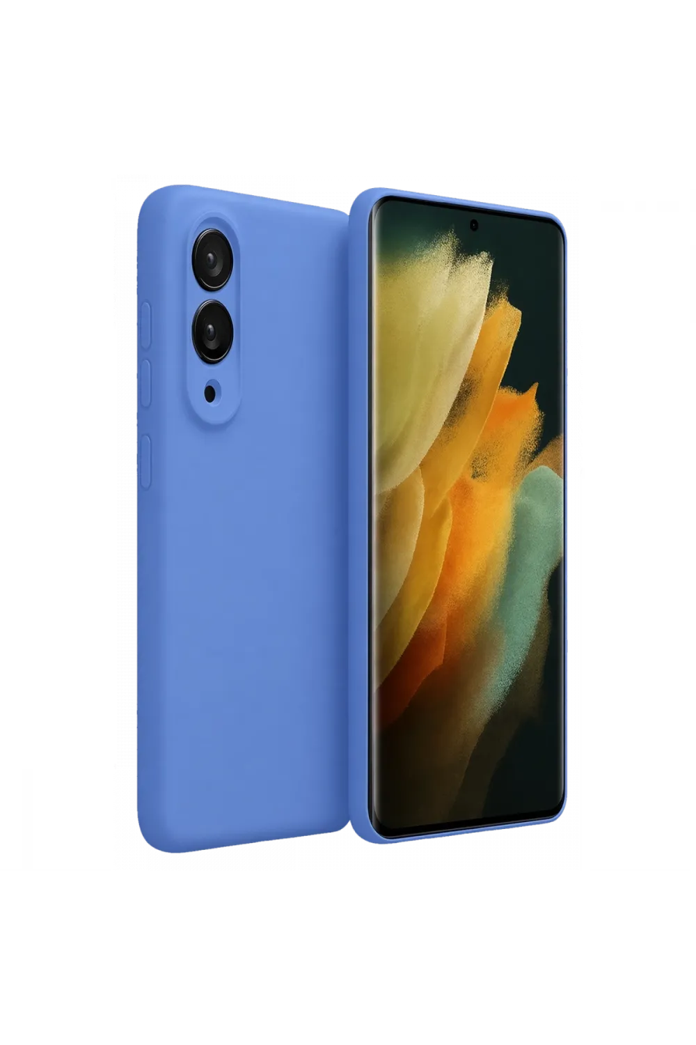 Samsung Galaxy S25 Edge First Silikon - Mavi