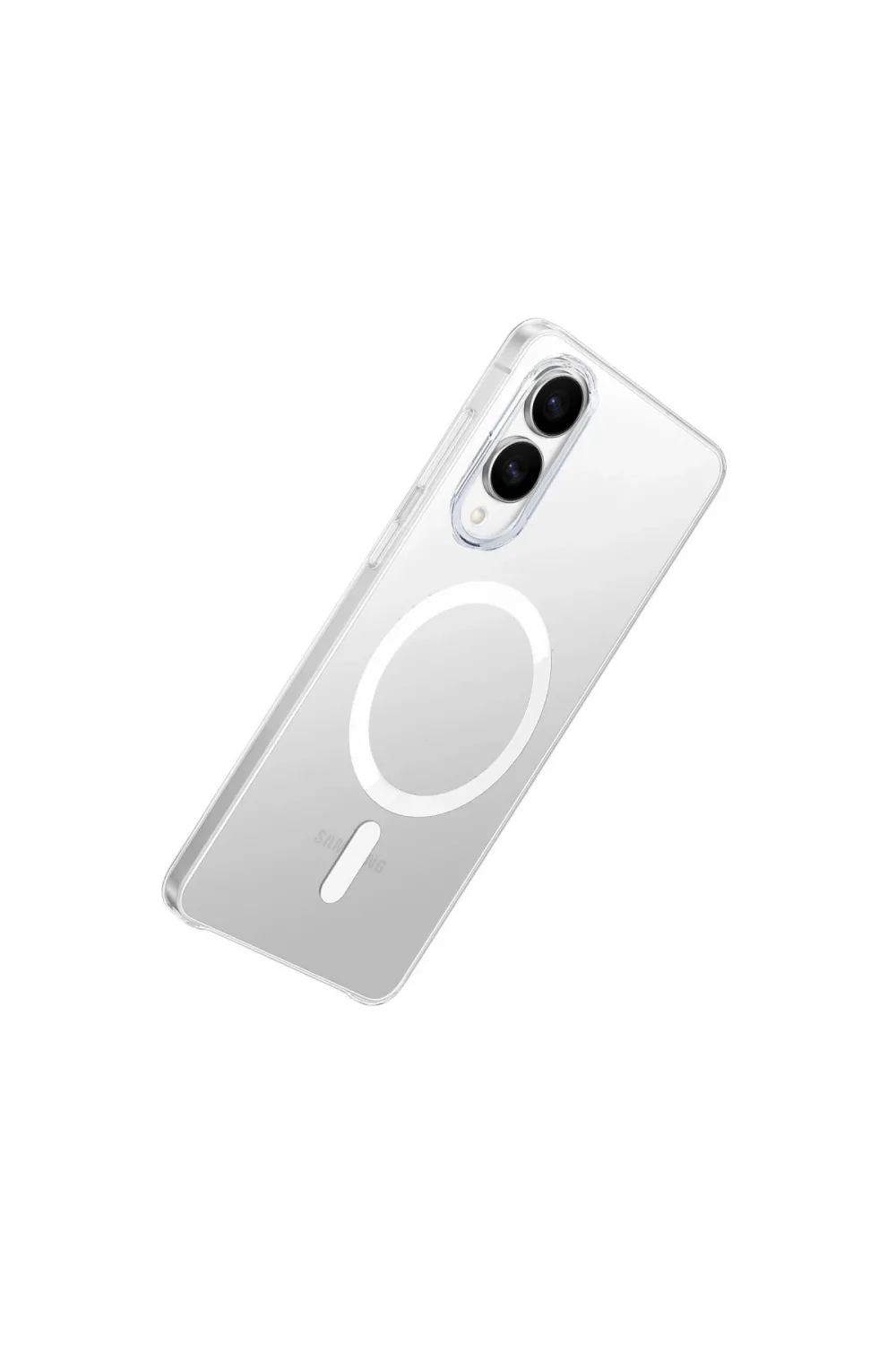 Samsung Galaxy S25 Edge Kılıf Pc Zara Magsafe Şeffaf Kılıf - Şeffaf