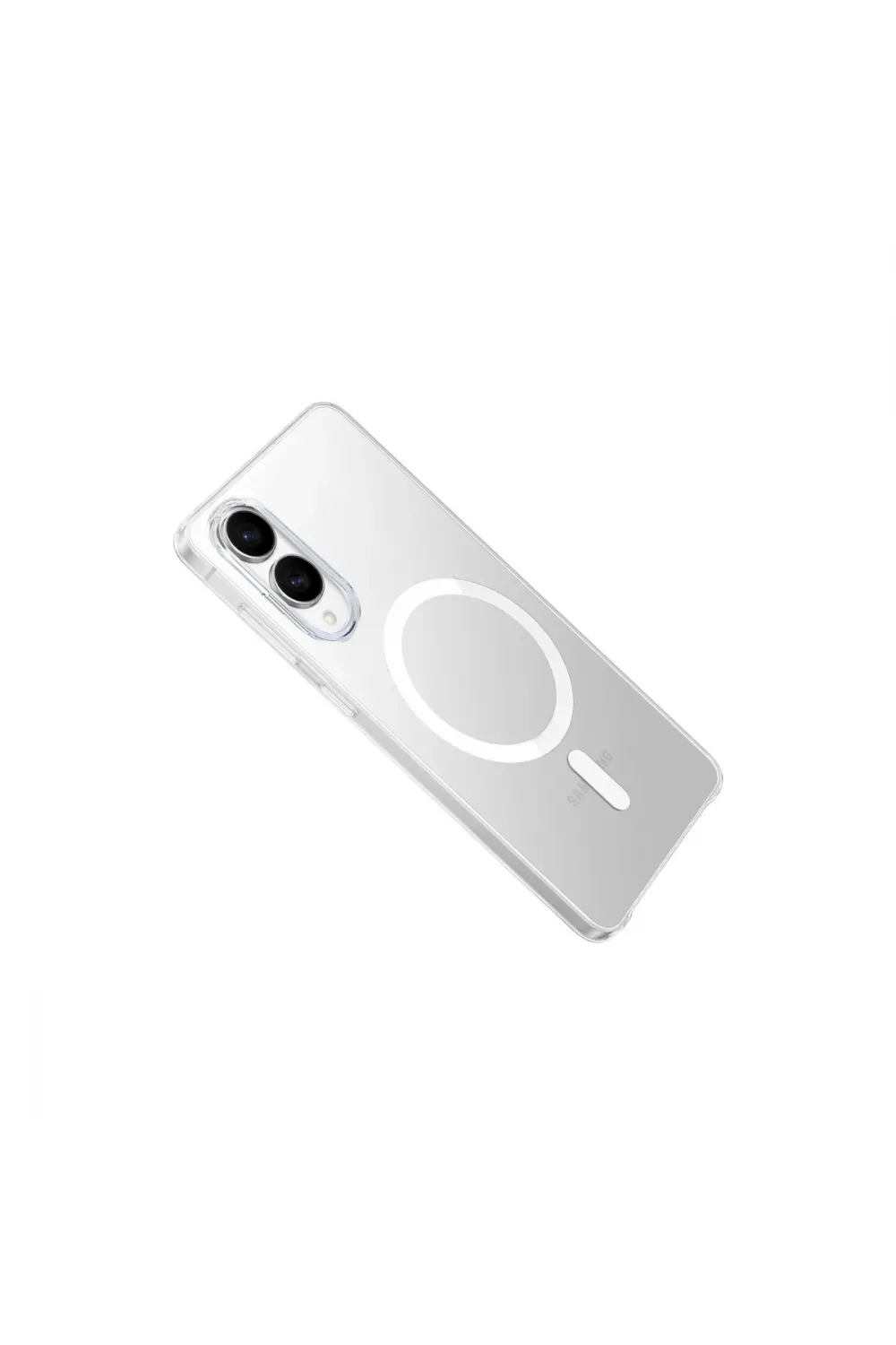 Samsung Galaxy S25 Edge Kılıf Pc Zara Magsafe Şeffaf Kılıf - Şeffaf