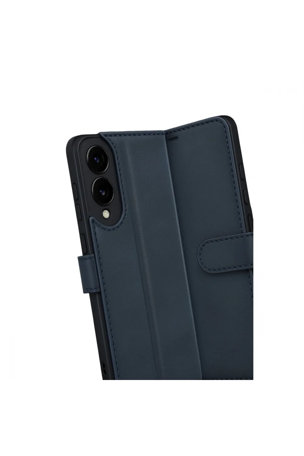 Samsung Galaxy S25 Edge Trend S Plus Kapaklı Kılıf - Lacivert