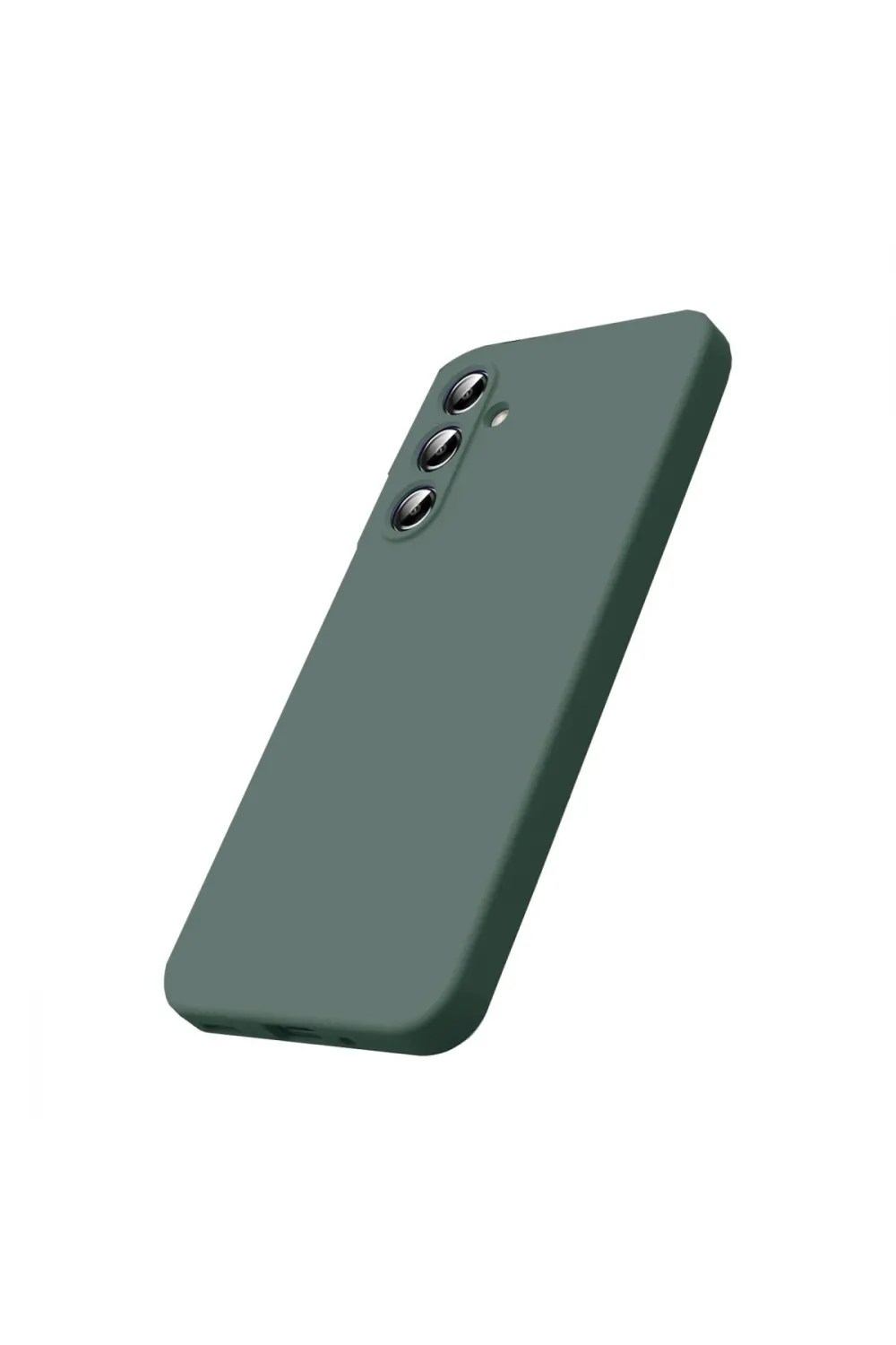 Samsung Galaxy S25 Fe First Silikon - Koyu Yeşil