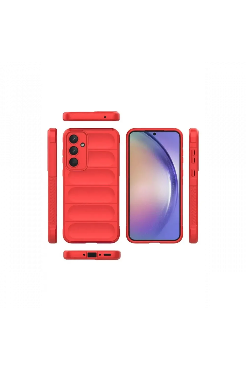 Samsung Galaxy S25 FE Optimum Silikon - Kırmızı