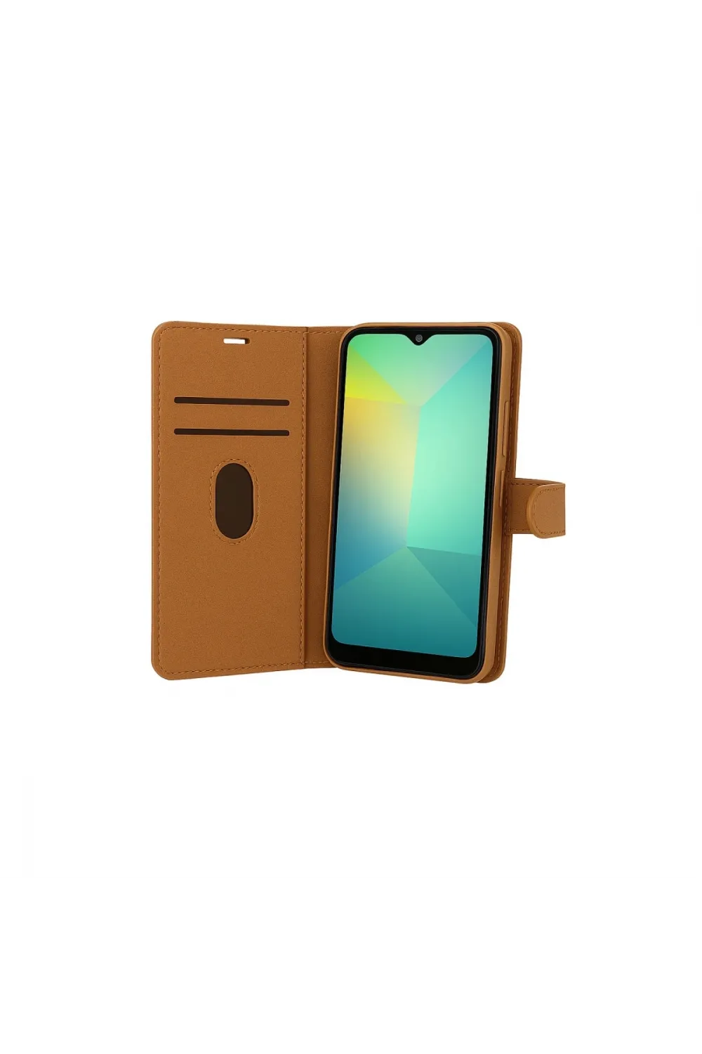 Samsung Galaxy S25 Fe Trend S Plus Kapaklı Kılıf - Taba