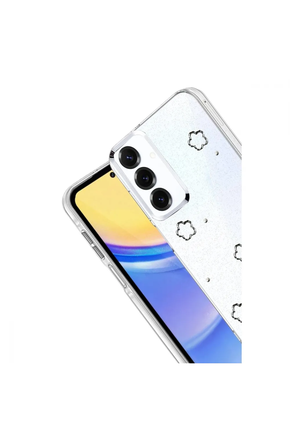 Samsung Galaxy S25 Fiyonk Desenli Kapak - Desen 2