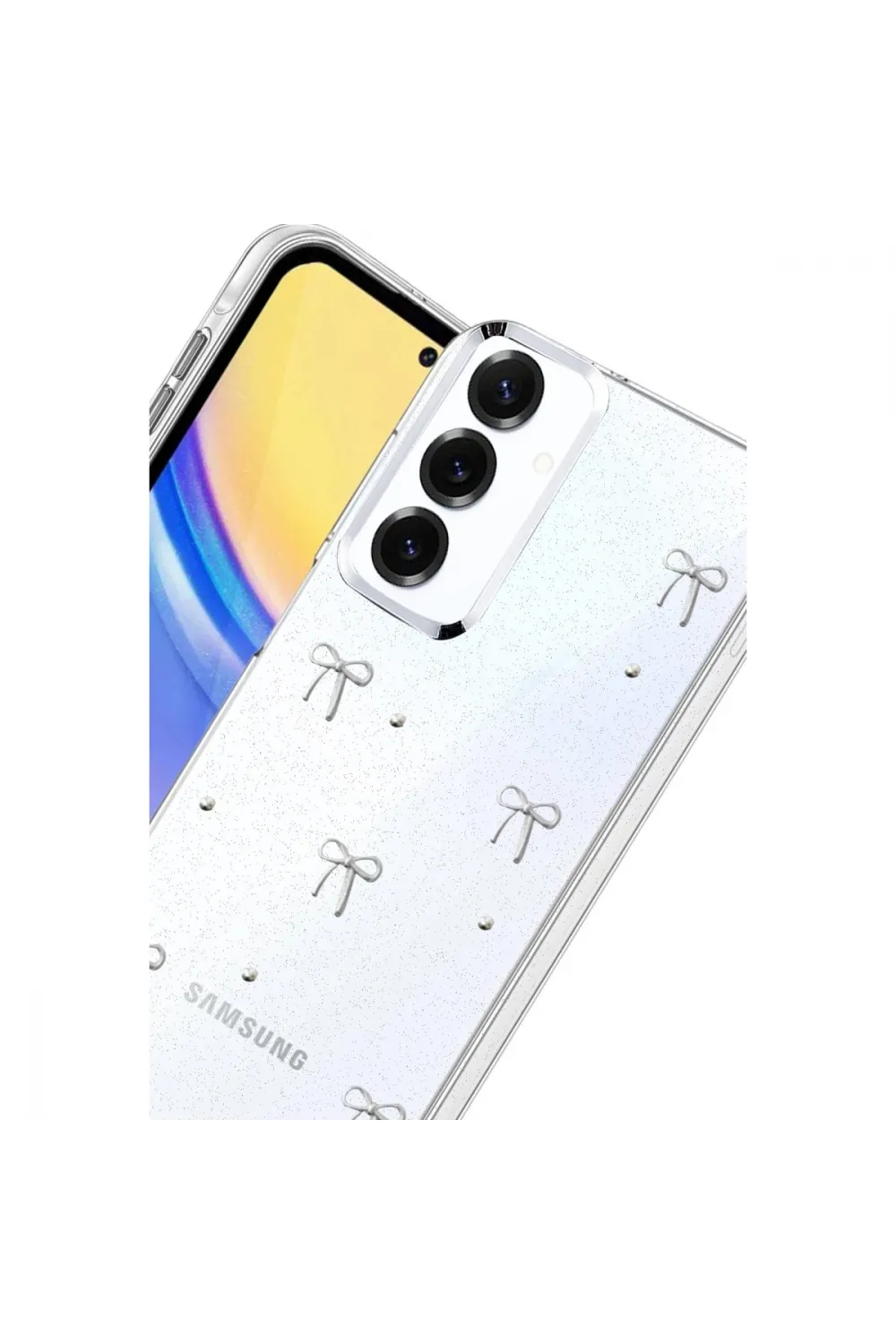 Samsung Galaxy S25 Fiyonk Desenli Kapak - Desen 5
