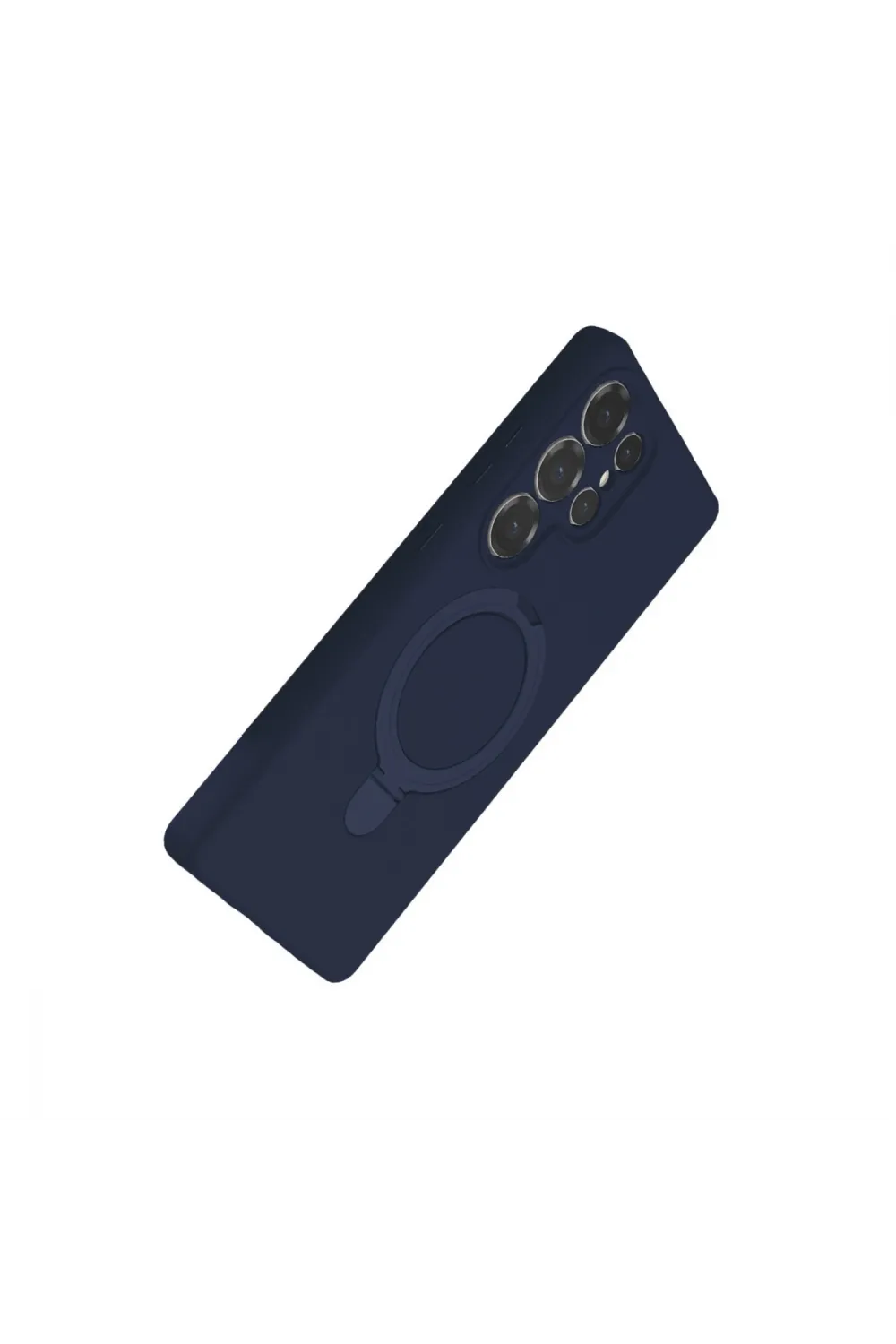 Samsung Galaxy S25 Ultra Regal Magsafe Standlı Kapak - Lacivert