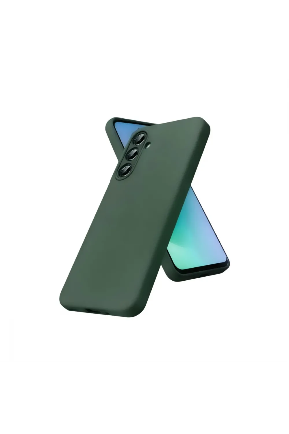 Samsung Galaxy S26 First Silikon - Koyu Yeşil