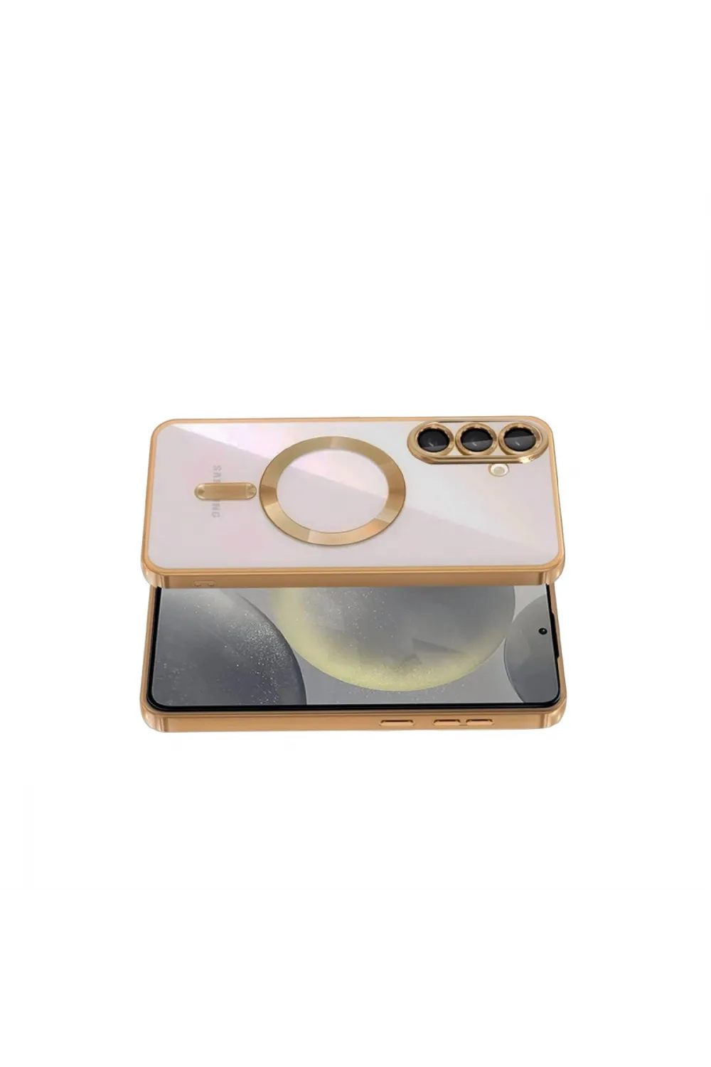 Samsung Galaxy S26 Kross Magneticsafe Kapak - Çöl Titanyum