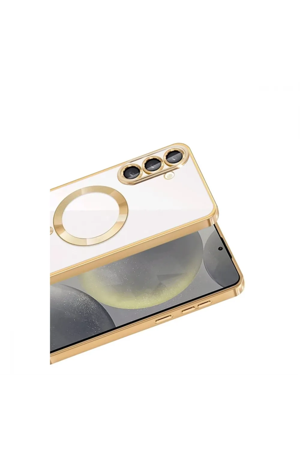 Samsung Galaxy S26 Kross Magneticsafe Kapak - Gold