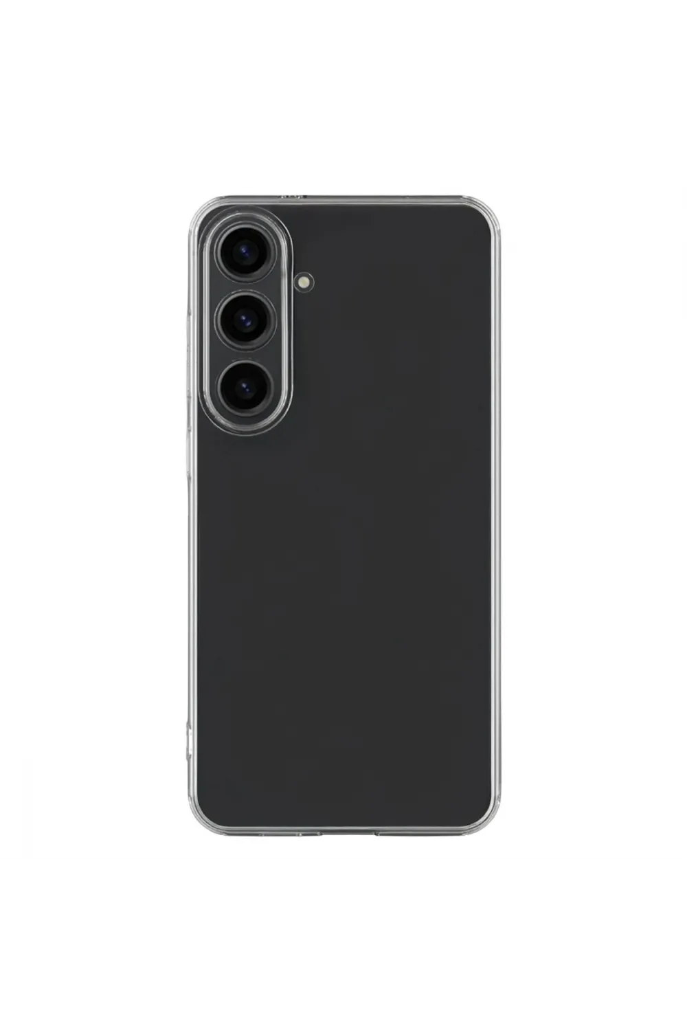Samsung Galaxy S26 Plus Lüx Şeffaf Silikon - Şeffaf