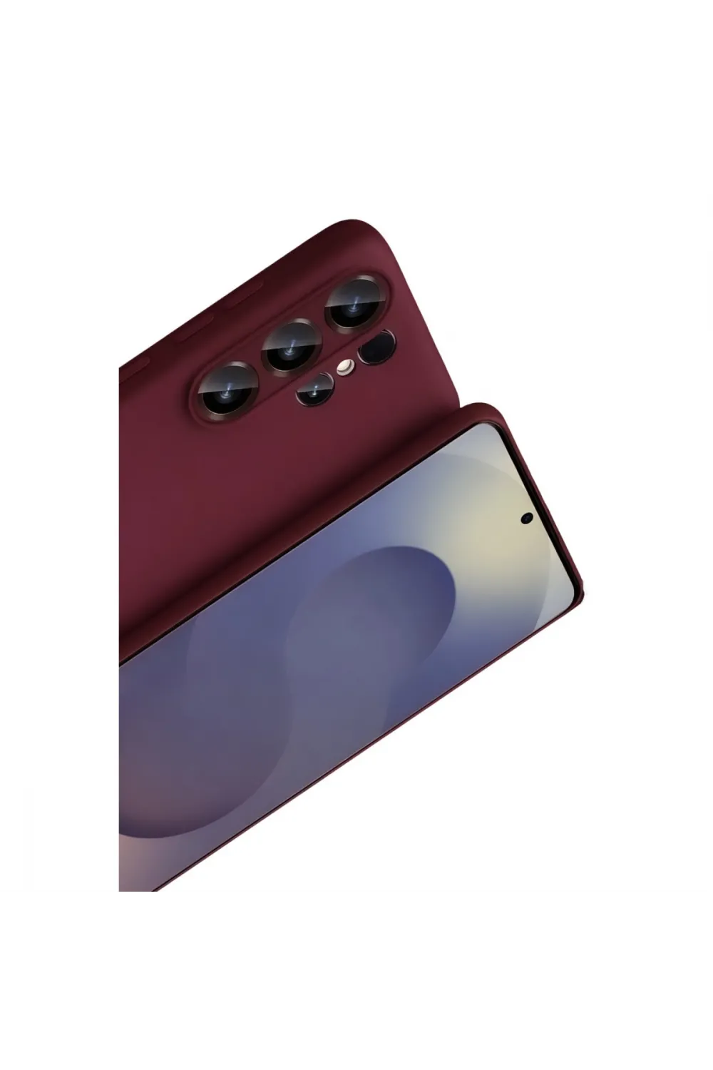 Samsung Galaxy S26 Ultra First Silikon - Bordo