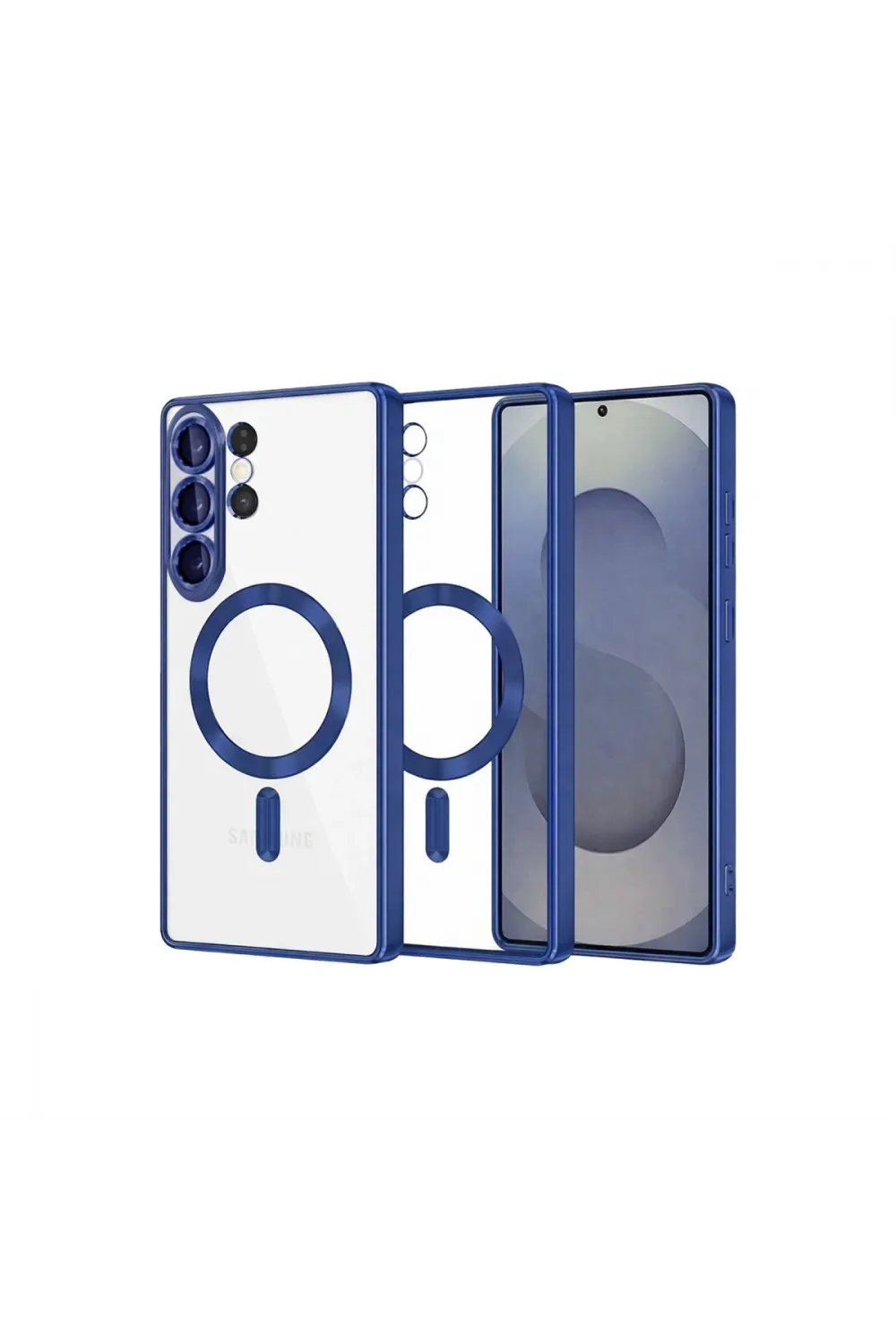 Samsung Galaxy S26 Ultra Kross Magneticsafe Kapak - Lacivert