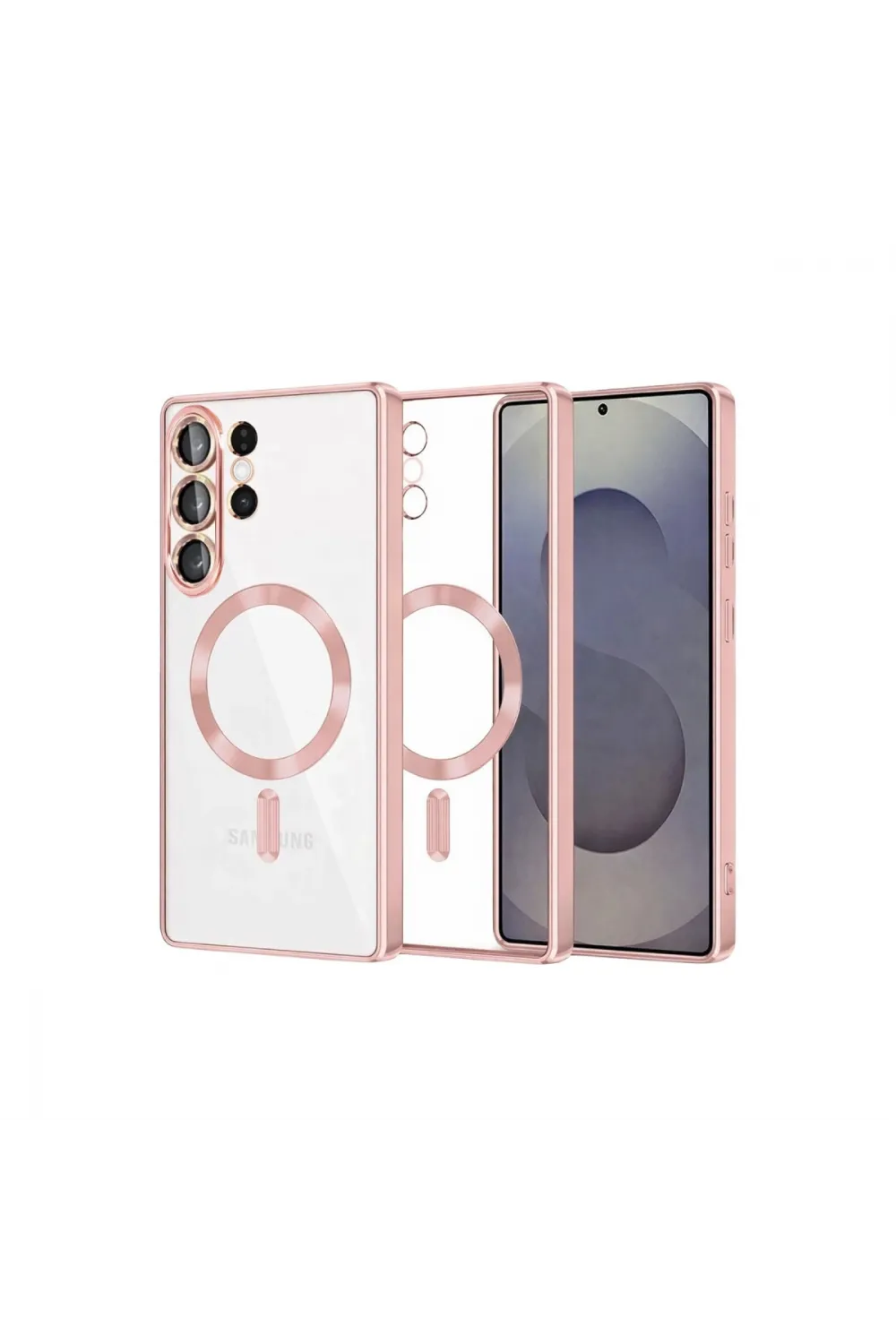 Samsung Galaxy S26 Ultra Kross Magneticsafe Kapak - Rose
