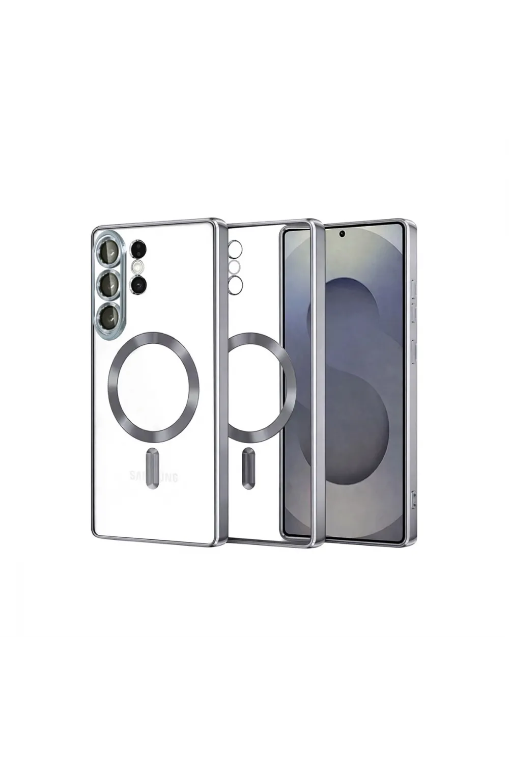 Samsung Galaxy S26 Ultra Kross Magneticsafe Kapak - Titan Gri