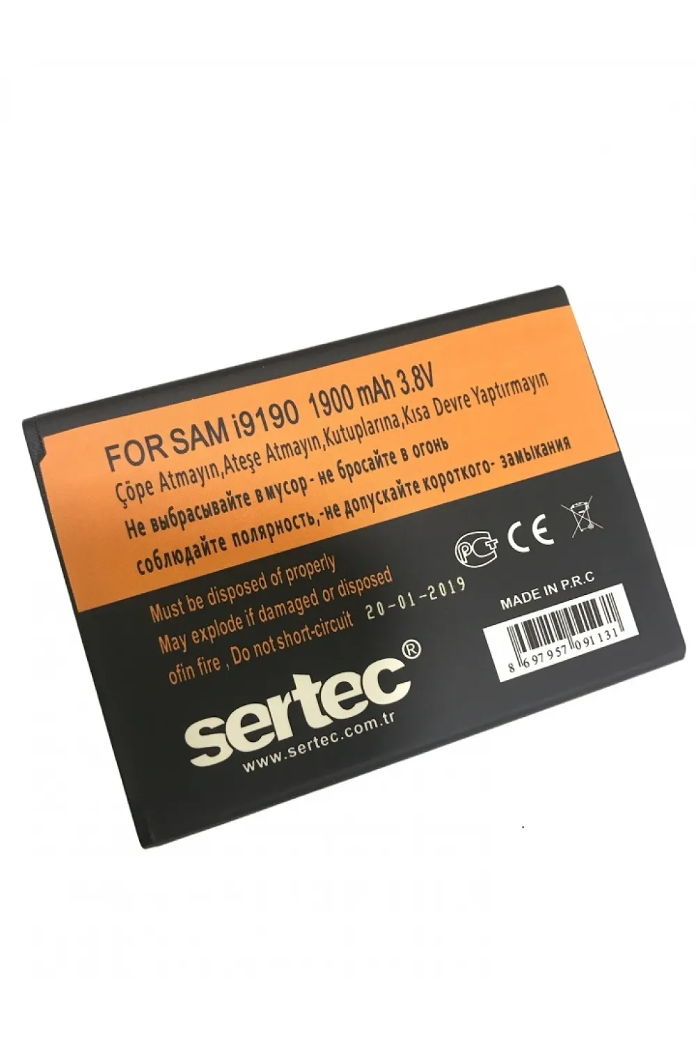 Samsung GALAXY S4 MINI i9190 / J1 2016 Uyumlu Batarya