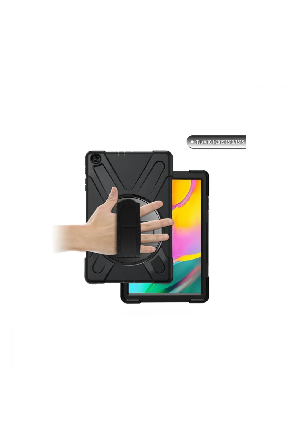 Samsung Galaxy T510 Tab A 10.1 Kılıf Amazing Tablet Kapak - Siyah