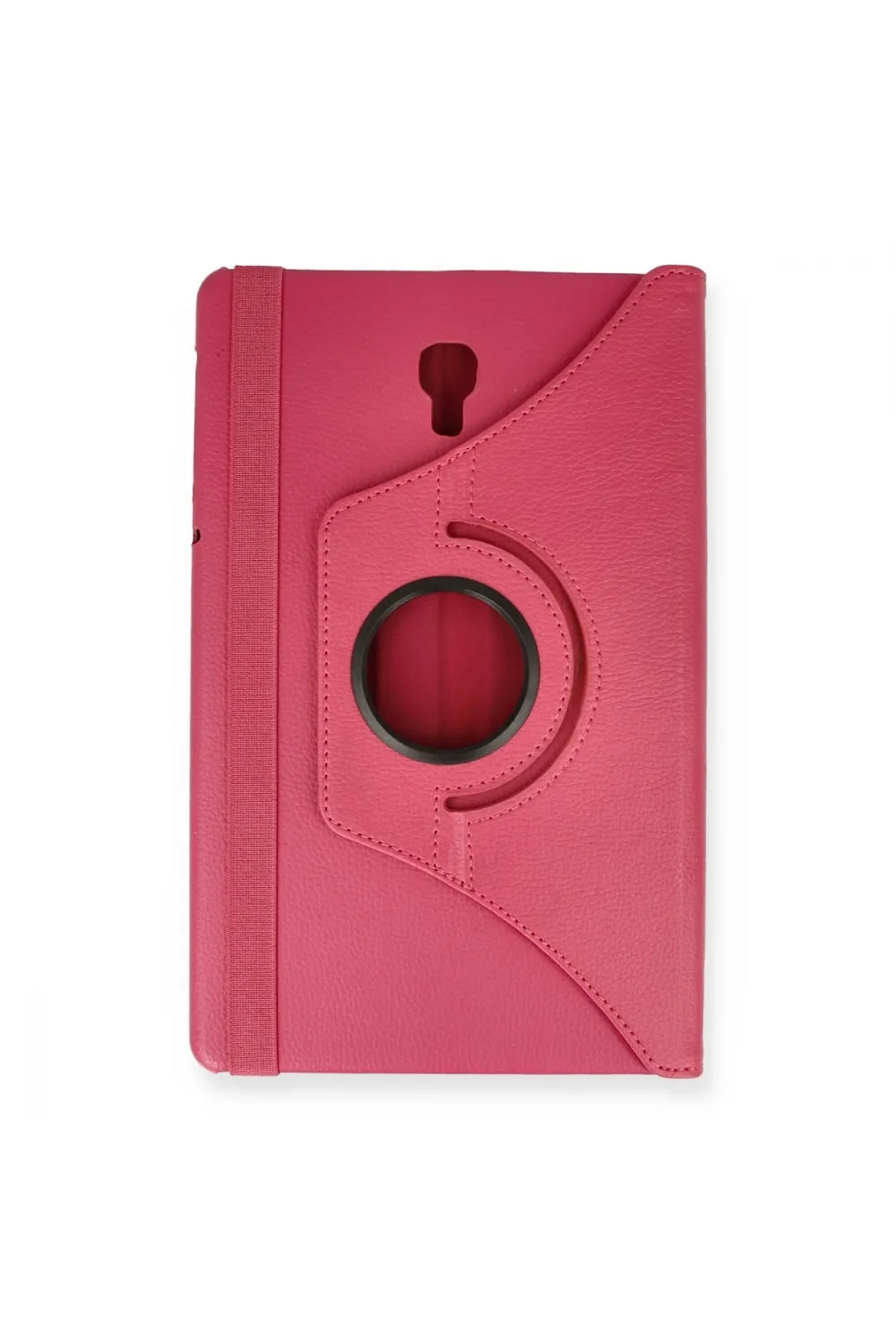 Samsung Galaxy T590 Tab A 10.5 Kılıf 360 Tablet Deri Kılıf - Pembe
