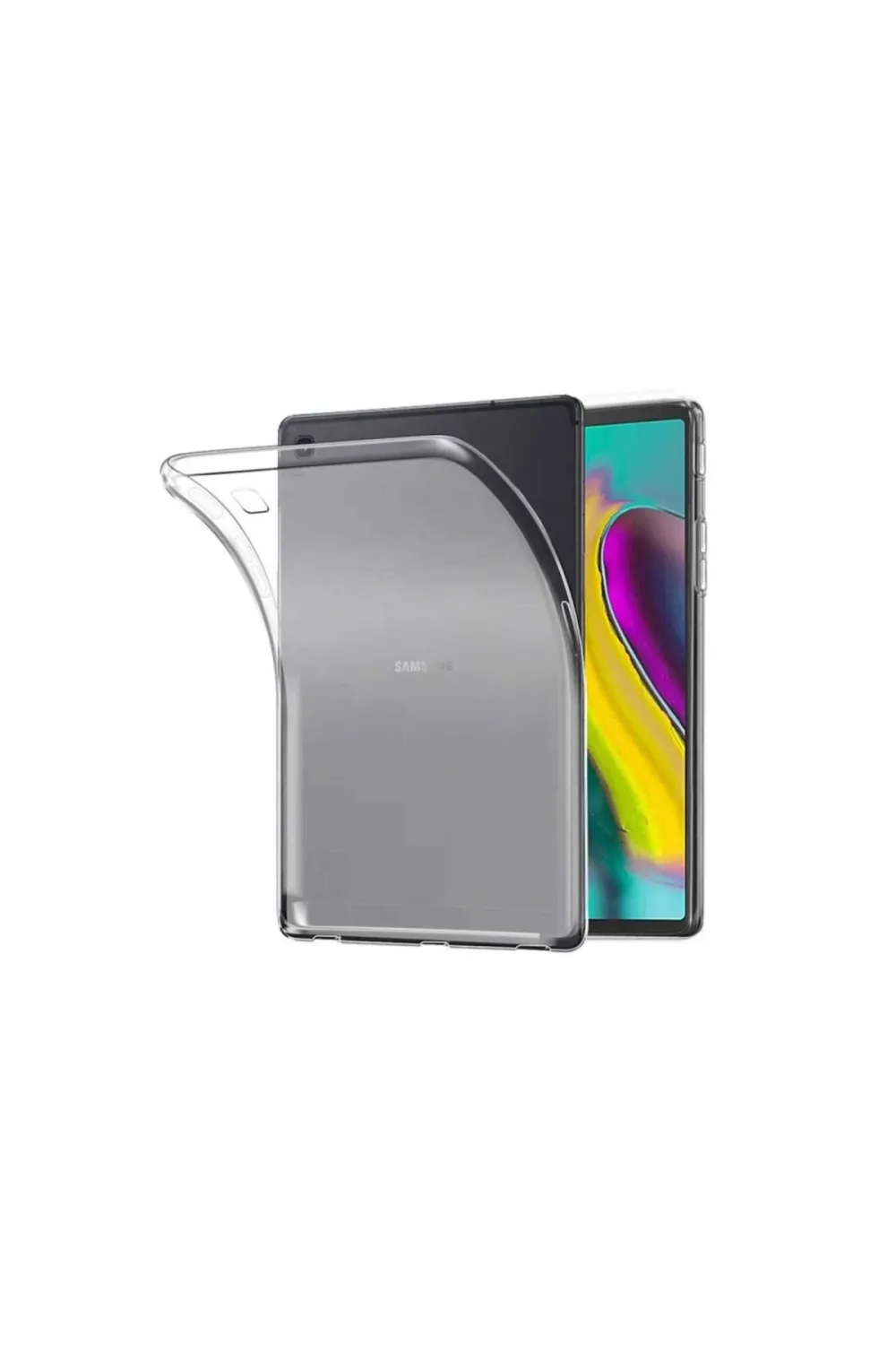 Samsung Galaxy T720 Tab S5e 10.5 Kılıf Tablet Şeffaf Silikon