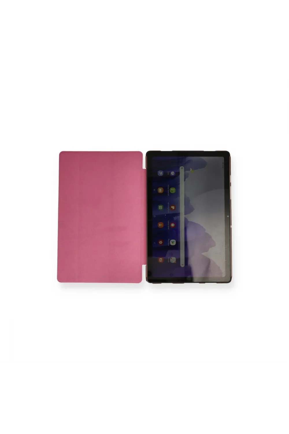 Samsung Galaxy T870 Tab S7 11 Kılıf Tablet Smart Kılıf - Pembe