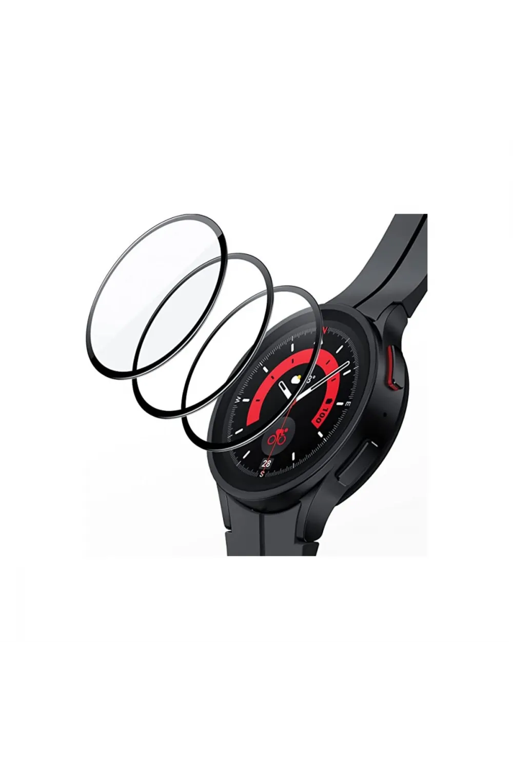 Samsung Galaxy Watch 4 42mm Polymer Nano Ekran Koruyucu - Şeffaf