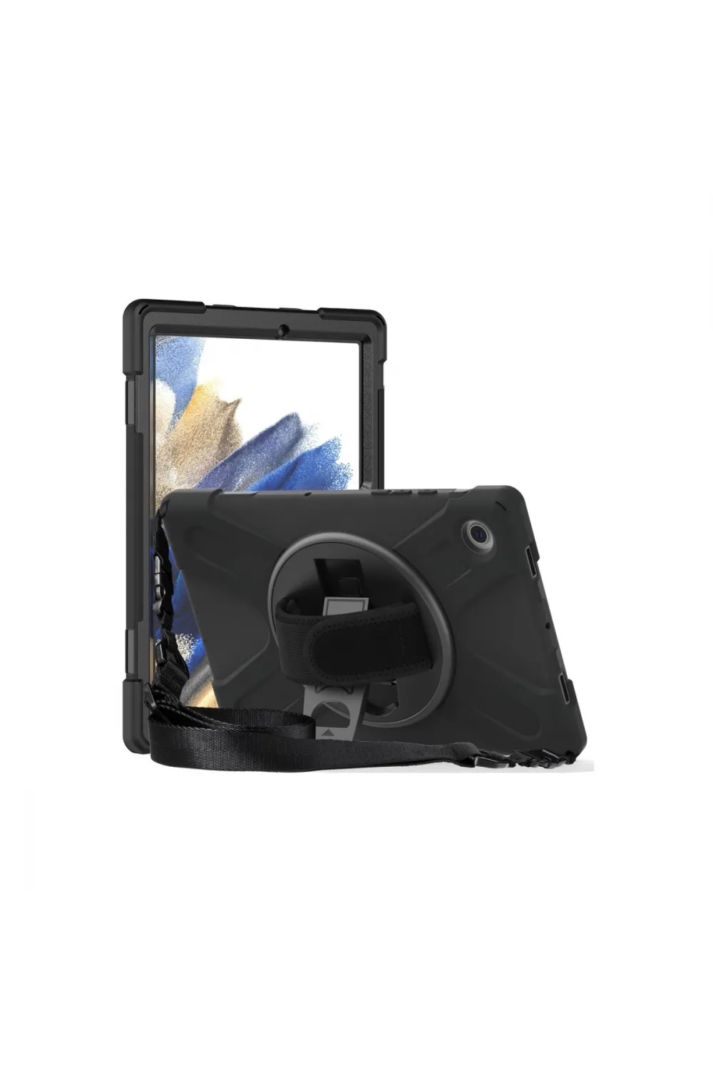 Samsung Galaxy X200 Tab A8 10.5 Kılıf Amazing Tablet Kapak - Turuncu