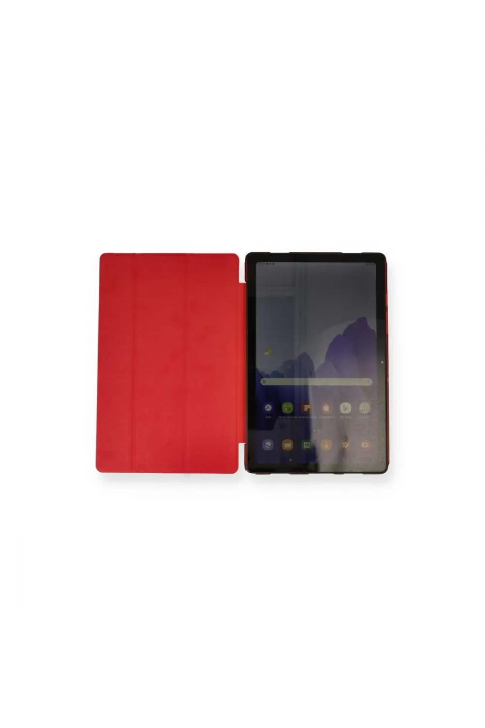 Samsung Galaxy X200 Tab A8 10.5 Kılıf Tablet Smart Kılıf - Kırmızı