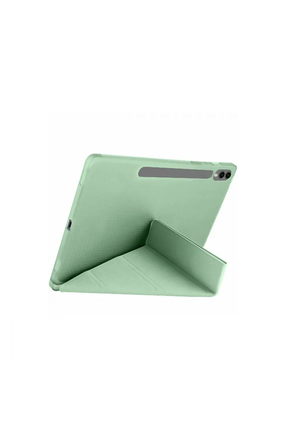 Samsung Galaxy X510 Tab S9 Fe 11 Kılıf Kalemlikli Mars Tablet Kılıfı - Açık Yeşil