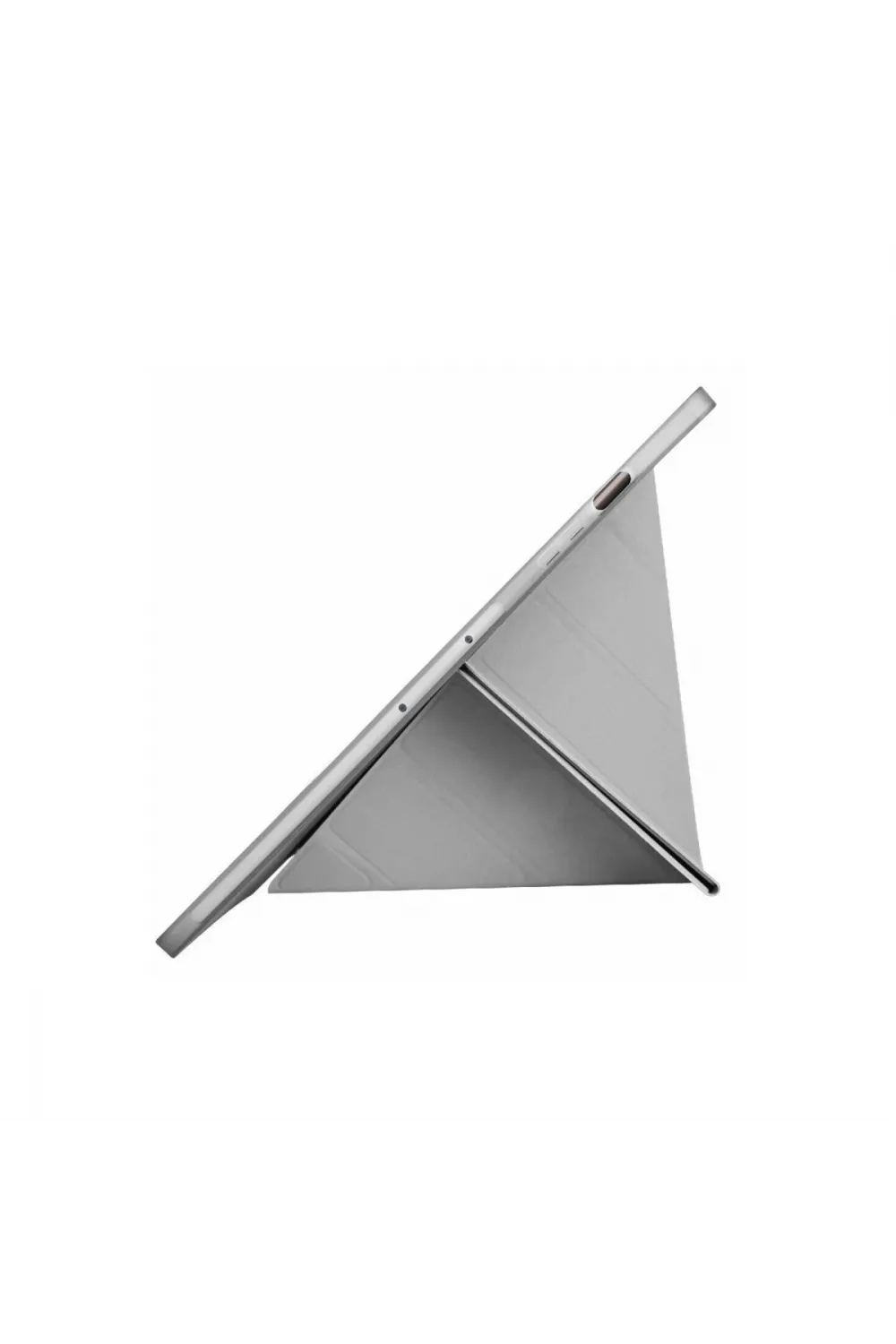 Samsung Galaxy X510 Tab S9 Fe 11 Kılıf Kalemlikli Mars Tablet Kılıfı - Gri