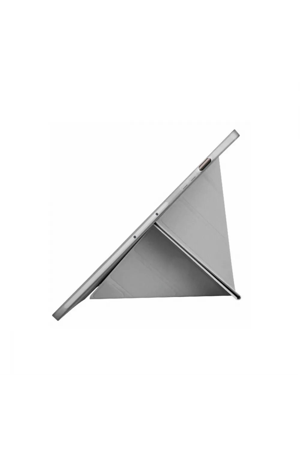 Samsung Galaxy X510 Tab S9 Fe 11 Kılıf Kalemlikli Mars Tablet Kılıfı - Koyu Gri