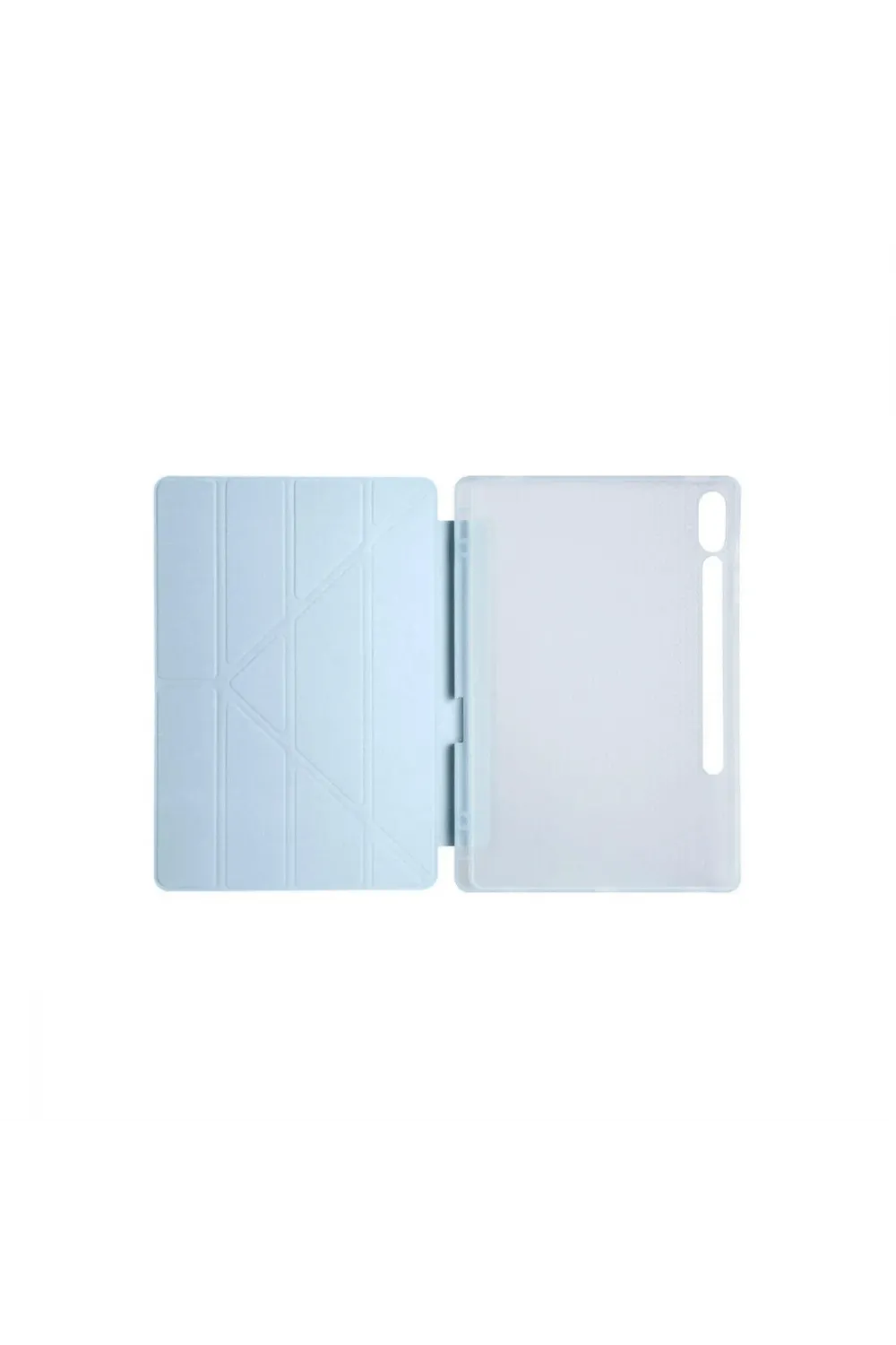 Samsung Galaxy X510 Tab S9 Fe 11 Kılıf Kalemlikli Mars Tablet Kılıfı - Mavi