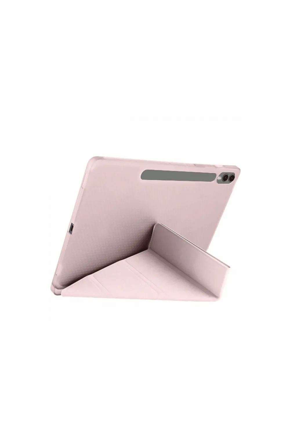 Samsung Galaxy X510 Tab S9 Fe 11 Kılıf Kalemlikli Mars Tablet Kılıfı - Rose Gold
