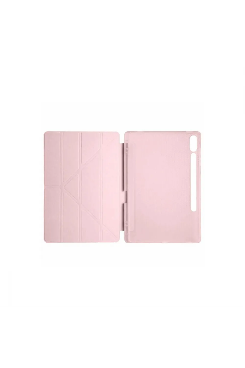 Samsung Galaxy X510 Tab S9 Fe 11 Kılıf Kalemlikli Mars Tablet Kılıfı - Rose Gold