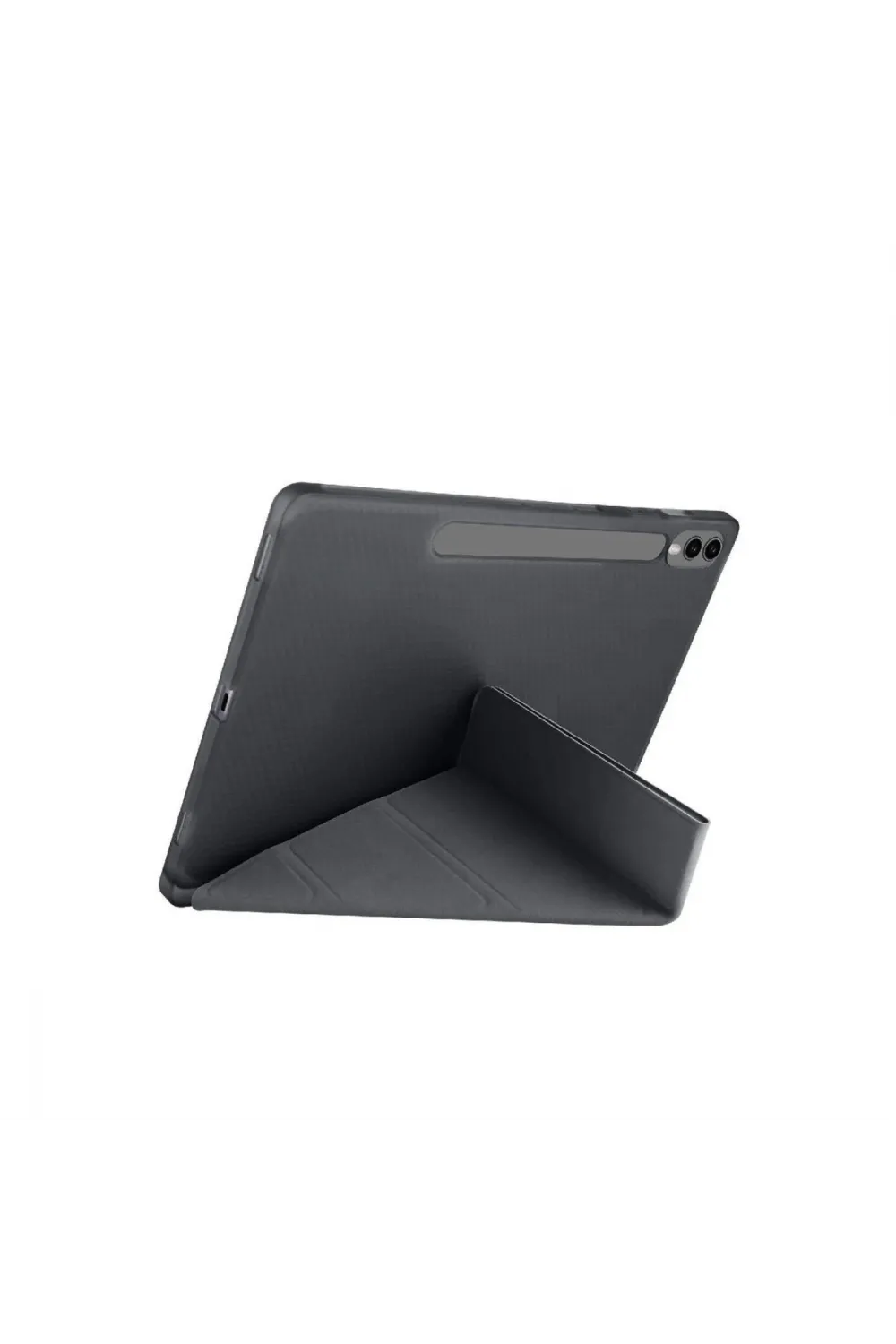 Samsung Galaxy X610 Tab S9 Fe Plus 12.4 Kılıf Kalemlikli Mars Tablet Kılıfı - Siyah