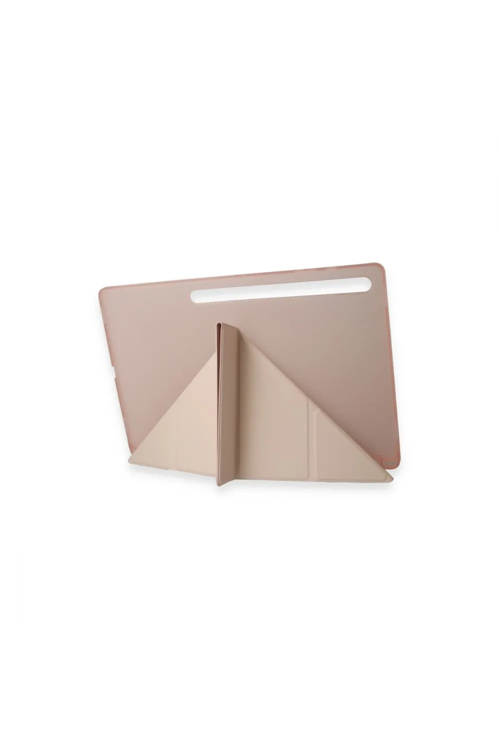 Samsung Galaxy X910 Tab S9 Ultra 14.6 Kılıf Kalemlikli Mars Tablet Kılıfı - Rose Gold
